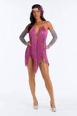 Speakeasy Siren 4 Piece Costume Set