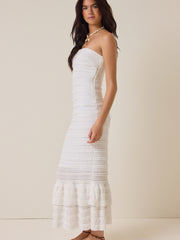 Rayne Strapless Midi Dress