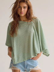 Larken Knit Poncho