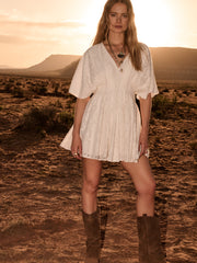 Maddy Puff Sleeve Mini Dress