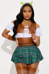 Sexy Swamp Ogre 6 Piece Costume Set