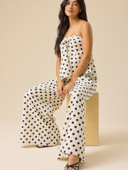 Veda Polka Dot Tube Top