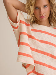 Clara Stripe Boxy Top