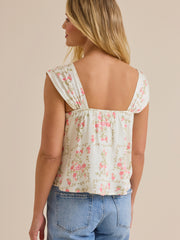 Helena Floral Tank Top