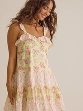 Lila Floral Mini Dress