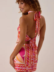 Maja Halter Scarf Top