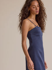 Sophia Satin Mini Dress