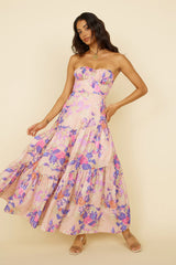 Hear Me Now Maxi Dress Pink