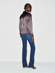 Raya Fitted Silk Shirt
