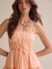 Zoie Tiered Mini Dress