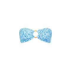 Strapless Bandeau Bikini Top - Dream Flower