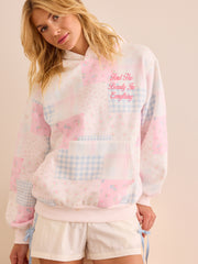 Find The Beauty Patchwork Hoodie