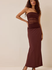 Paislee Mesh Maxi Dress