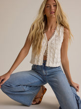 Rumi Lace Trim Vest