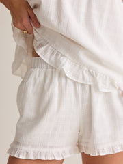 Alex Lace Trim Sleep Shorts
