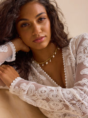 Arissa Floral Embroidered Top