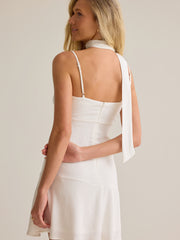 Holland Linen Mini Dress