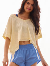 Catch Me Moving V-Neck Tee