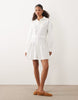 Polo Ralph Lauren Woven Shirt Dress In White