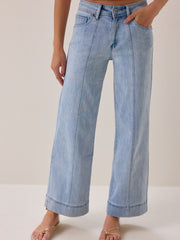 Hannah Wide Hem Jean