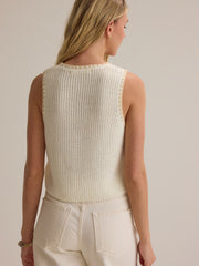 Kelia Contrast Stitch Vest