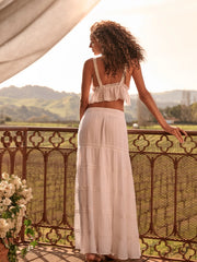 Mae Tiered Maxi Skirt