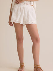 Isolde Flowy Lace Shorts