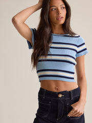 Tate Stripe Sweater Top