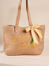 Dolce Vita Straw Tote