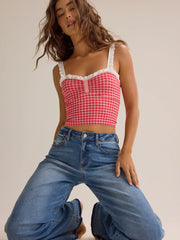 Zoey Gingham Cami