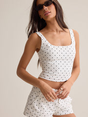Leilah Polka Dot Tank