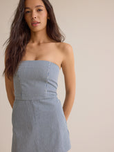 Paityn Stripe Strapless Romper
