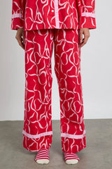 antonia pj set- red bows