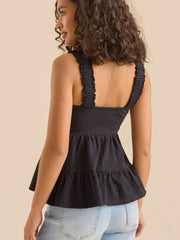 Shelby Tiered Babydoll Tank