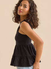 Shelby Tiered Babydoll Tank