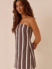 Selene Strapless Mini Dress