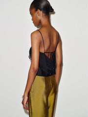 Slyvette Satin Top