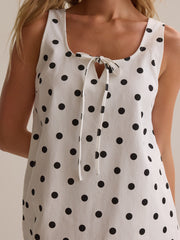 Noe Polka Dot Mini Dress