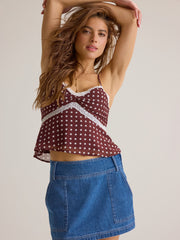 Karsen Denim Mini Skirt
