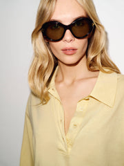 Mellen Polo Knit Top