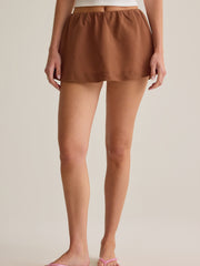Madison Linen Mini Skort