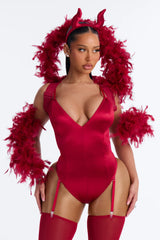 Sinfully Sexy 4 Piece Costume Set