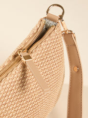 Raffia Shoulder Bag