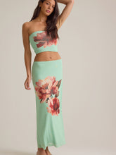 Kehlani Floral Midi Skirt