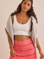Serves Up Gingham Skort