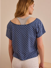Volley Off The Shoulder Tee