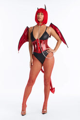 Underground Dark Devil 7 Piece Costume Set