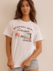 Newport Beach Oversized Tee