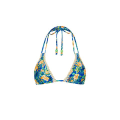 Crochet Halter Bikini Top - Tropez Tides