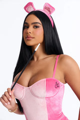 Pink Prowler 5 Piece Costume Set